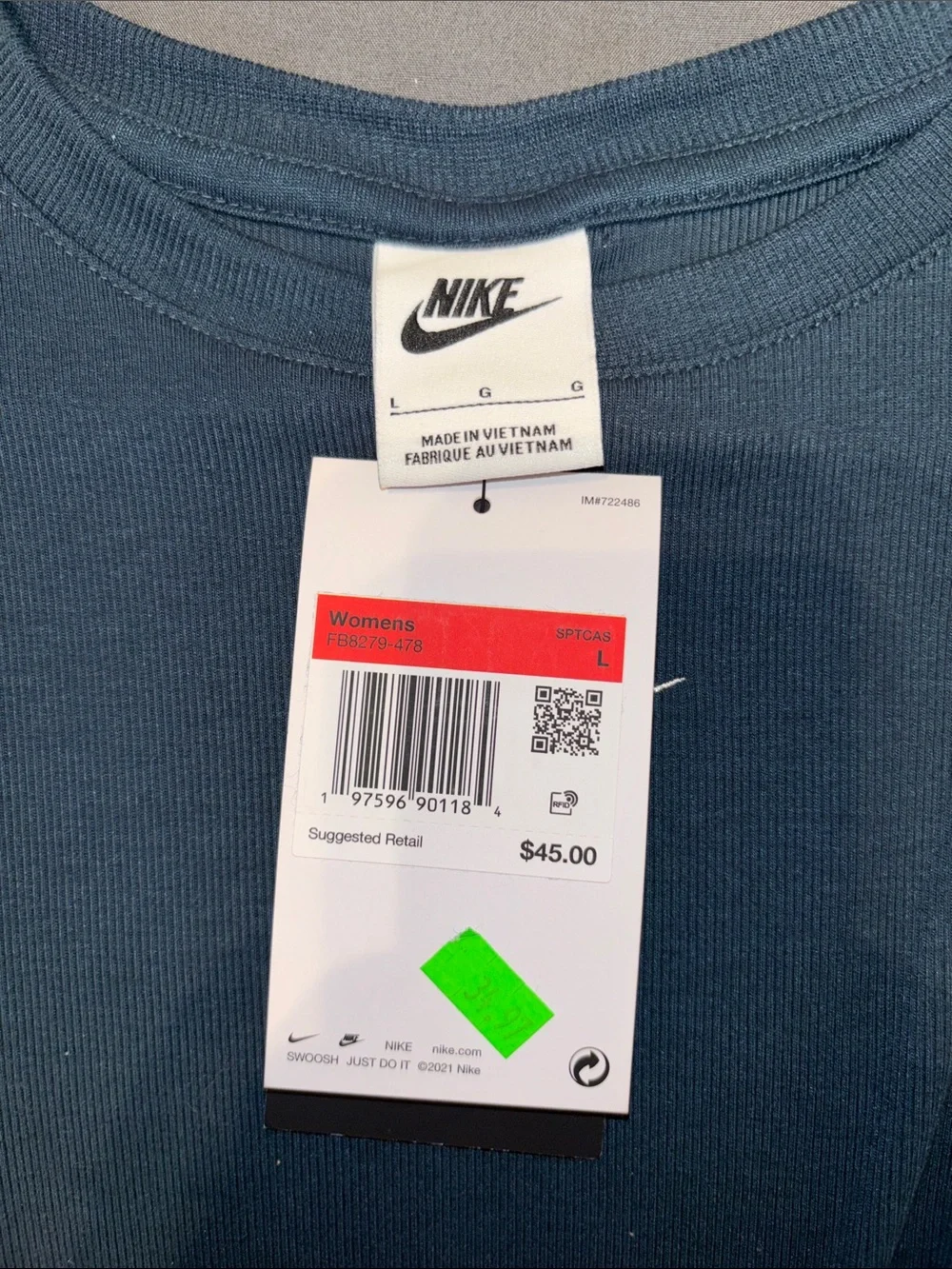Nike sleeveless cropped